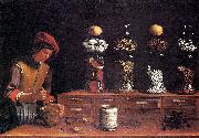 Paolo Antonio Barbieri The Spice Shop oil painting artist